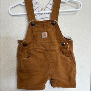 Carhartt Kids Brown Overalls
